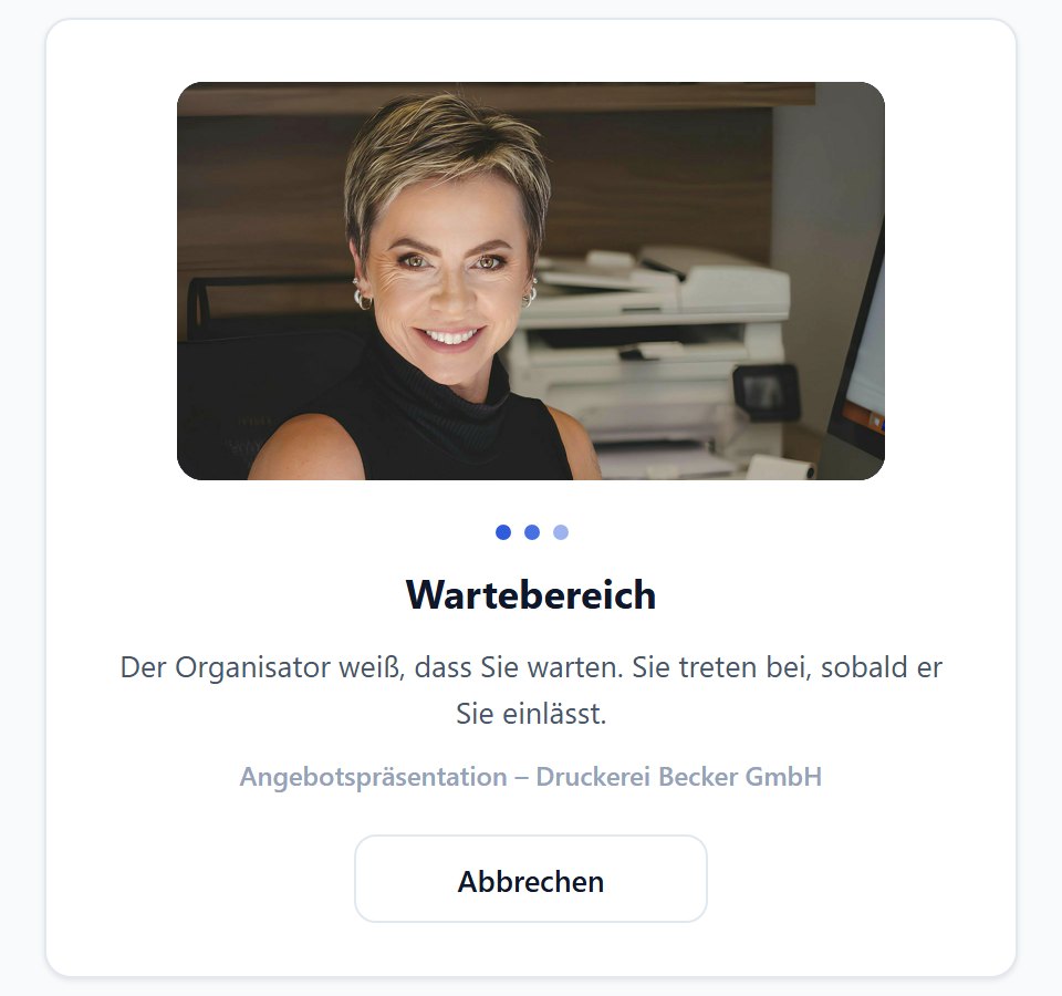 Toscana Meet - Wartebereich des Gastes