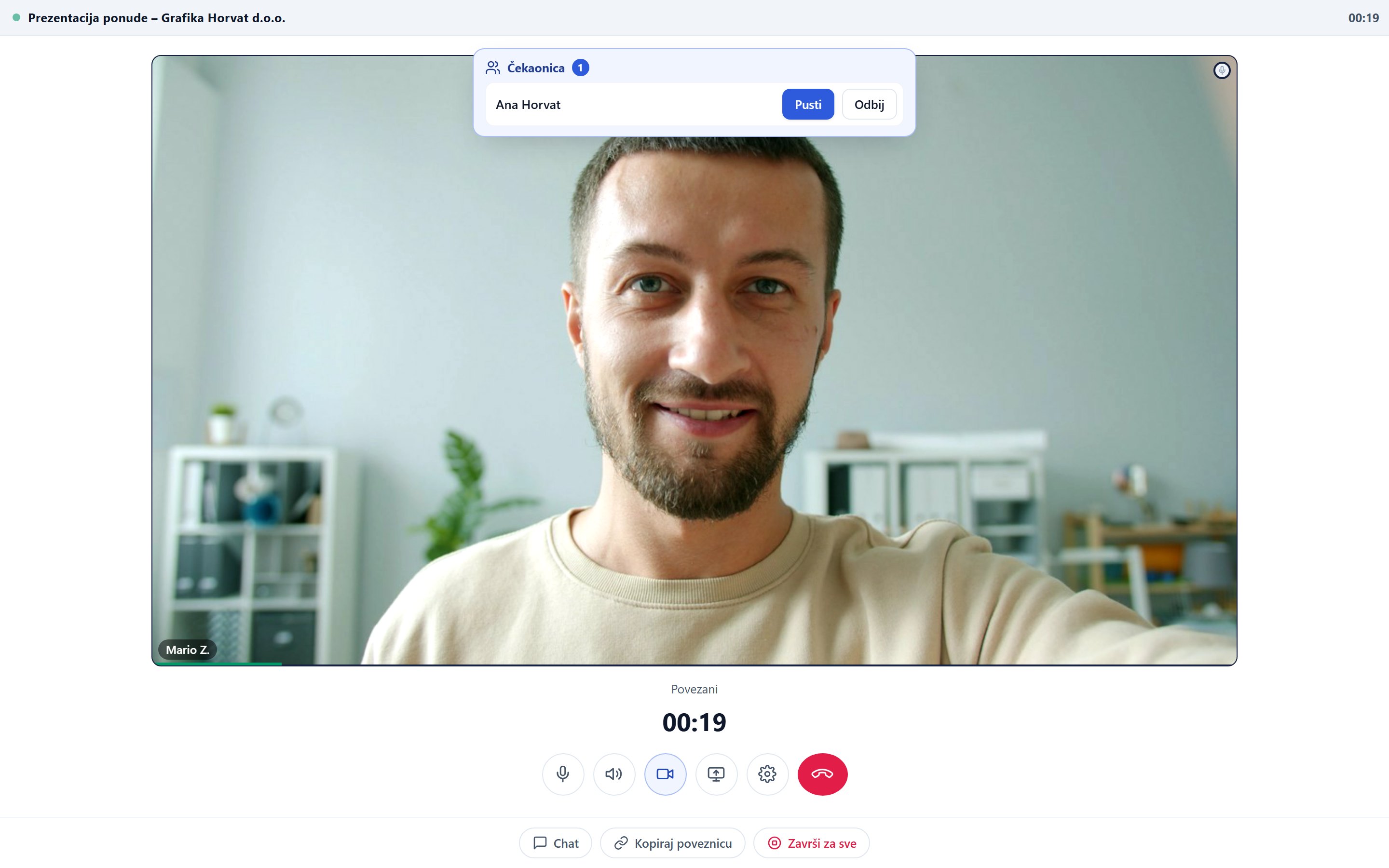 Toscana Meet - organizator pušta gosta iz čekaonice